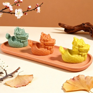 Molde de silicona con forma de dragón para hornear pasteles, molde de silicona para decoración DIY, molde con forma para ambiente festivo - Product Image 2