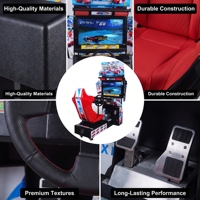 Münzbetriebener Rennspielautomat Arcade-Autofahrsimulator Videospiel-Kabinett Münzbetriebene Arcade-Fahrsimulator-Maschine