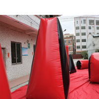 Réservoir gonflable de jouet de PVC/TPU d'obstacles de Paintball professionnel pour des jeux de tir Logo personnalisable de jeu extérieur de boule de pare-chocs