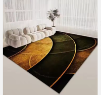 Tapis de sol en velours cristal au design personnalisé Décoration de salon Tapis et moquettes faciles à nettoyer