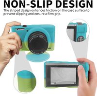 Housse de protection en silicone anti-poussière et anti-humidité de haute qualité pour appareil photo numérique G7 X Mark II, accessoires pour appareil photo