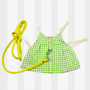 Set Pettorina, Guinzaglio, Vestiti e Cappello <span class=keywords><strong>per</strong></span> Coniglio, Porcellino d'India, Coniglio Nano Olandese e Piccoli Animali Domestici <span class=keywords><strong>per</strong></span> Passeggiate all'Aperto - Product Image 3
