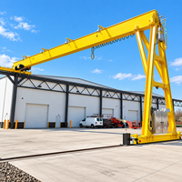 Grue portique semi-ouverte de 3 tonnes à commande suspendue pour usine de traitement des métaux