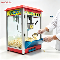 Machine à Popcorn Commerciale de Table OY-828 pour Cinéma, Snack-bar et Fêtes