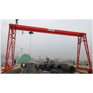 Warehouse Remote Control Beam Mounted Traveling Movable Indoor Outdoor Electric Hoist Single Girder Hook Industrial <b>Gantry</b> <b>Crane</b> - Product Image 4