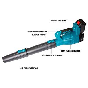 <span class=keywords><strong>Souffleur</strong></span> d'air puissant à moteur 755 réglable à 6 vitesses, <span class=keywords><strong>batterie</strong></span> Li-ion 21v, <span class=keywords><strong>souffleur</strong></span> de feuilles portatif pour <span class=keywords><strong>souffleur</strong></span> de feuilles - Product Image 2