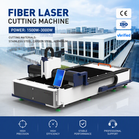 Machine de découpe laser à fibre CNC professionnelle pour tôles métalliques en acier inoxydable et carbone, 1500W, 2000W, 3000W, haute vitesse, prix usine