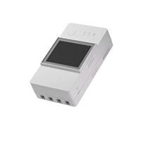 Nouvel arrivage ITEAD pour TH Elite THR316D 15A – Interrupteur intelligent sans fil de surveillance de la température et de l'humidité compatible Google Alexa Home