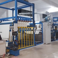 Machine à laminer à la flamme à vente chaude avec accumulateur