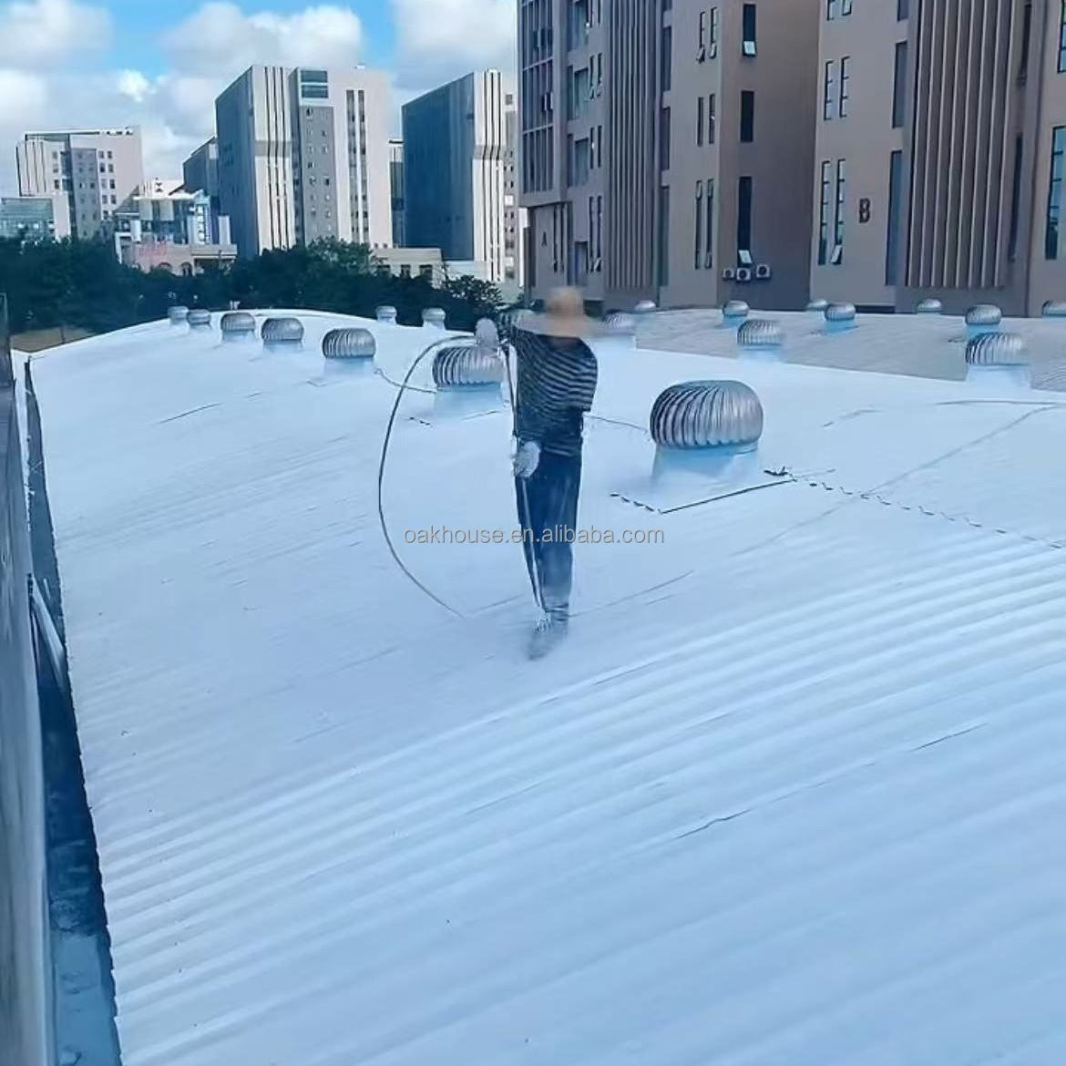 Free Sample Acrylic Polymer Heat Insulation Material High-Efficiency Thermal Insulation Coating for Building Roof Container Etc