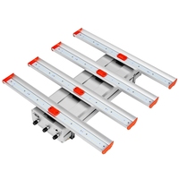 Sunplus sundro S250 3 canaux à intensité variable sosen lm301h spectre complet uv ir led grow light 240w led bar