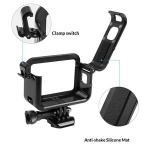 Cadre de protection anti-chute et de refroidissement pour GoPro 11 & 10/9 avec extension pour griffe porte-accessoire, personnalisable - Product Image 3
