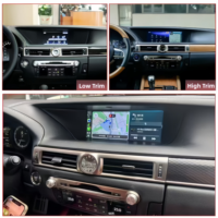 Autoradio Android Auto avec écran tactile GPS Navigation sans fil CarPlay pour Lexus GS250 GS350 GS450 2012-2020, système Linux 10.25