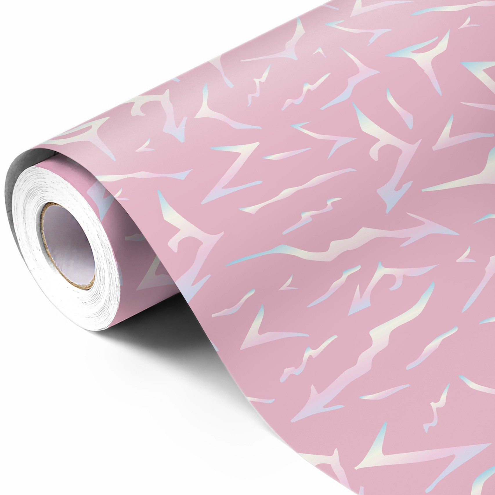 Kpop Pink Lightning - Coated Paper (Roll)