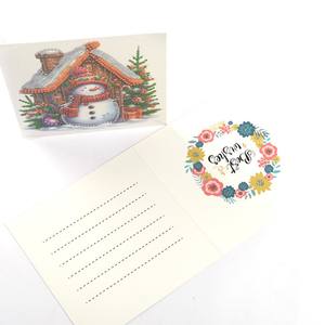 Kit kartu ucapan lukisan berlian DIY gaya Natal kartu ucapan seni Berlian Natal kartu ucapan lukisan berlian 5d - Product Image 4