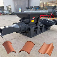 Extrudeuse hydraulique de briques en argile pour usine de briques, matériaux de construction