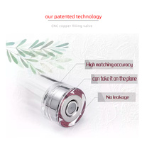 Vaporisateur à pompe en aluminium 5 ml en gros, atomiseur de voyage rechargeable, flacon de parfum personnalisé pour huiles essentielles
