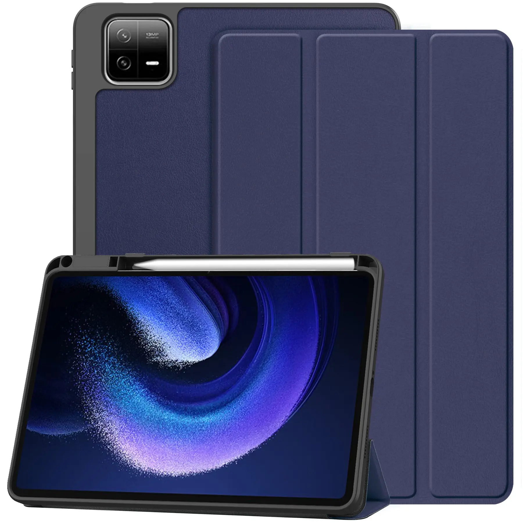 เคสแม่เหล็กสำหรับ Xiaomi Pad 6 11นิ้วเคสสำหรับ Xiaomi Pad 6ฝาครอบป้องกันกล้องพร้อมช่องใส่ดินสอสำหรับ Xiaomi Pad 6PRO