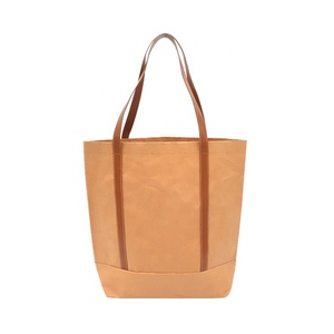 Sac fourre-tout décontracté en Tyvek Dupont réutilisable, simple et vintage, pour femme, avec fermeture éclair, écologique, imperméable, sac à bandoulière pour le shopping - Product Image 1