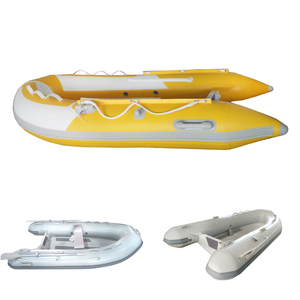 Bote Inflable de Plástico con Válvula de Aire, para 2-8 Personas, con Piso de Aluminio, Bote Inflable de Fibra de Vidrio para Pesca, Personalizable, de Calidad, Suministro de China - Product Image 1