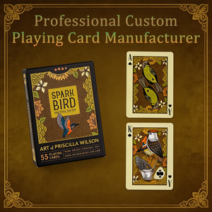 Juego <span class=keywords><strong>de</strong></span> naipes <span class=keywords><strong>de</strong></span> papel ecológico Tarjeta <span class=keywords><strong>de</strong></span> póquer <span class=keywords><strong>de</strong></span> lujo <span class=keywords><strong>con</strong></span> núcleo negro impermeable Logotipo <span class=keywords><strong>de</strong></span> impresión personalizado - Product Image 1