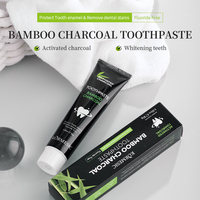 Pâte Dentifrice KORMESIC en Marque Blanche OEM Anti-Sensibilité Blanchissante Charbon de Bambou