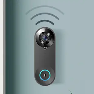 IP65 wifi sem fio impermeável Tuya Smart vídeo campainha câmera com carrilhão Suporte Voice Control