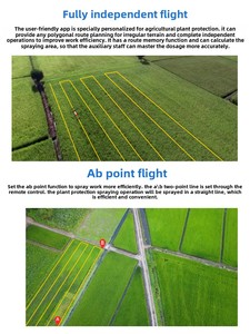 Fully Automatic GPS Camera Electric Agricultural Drone for Pesticides Spraying and Seed Sowing on <b>Farms</b> - Product Image 3