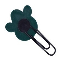 Mignon coloré PVC métal trombones bonbons couleurs fleur étudiant signets bureau Page marqueurs populaires nuances chaussures décorations
