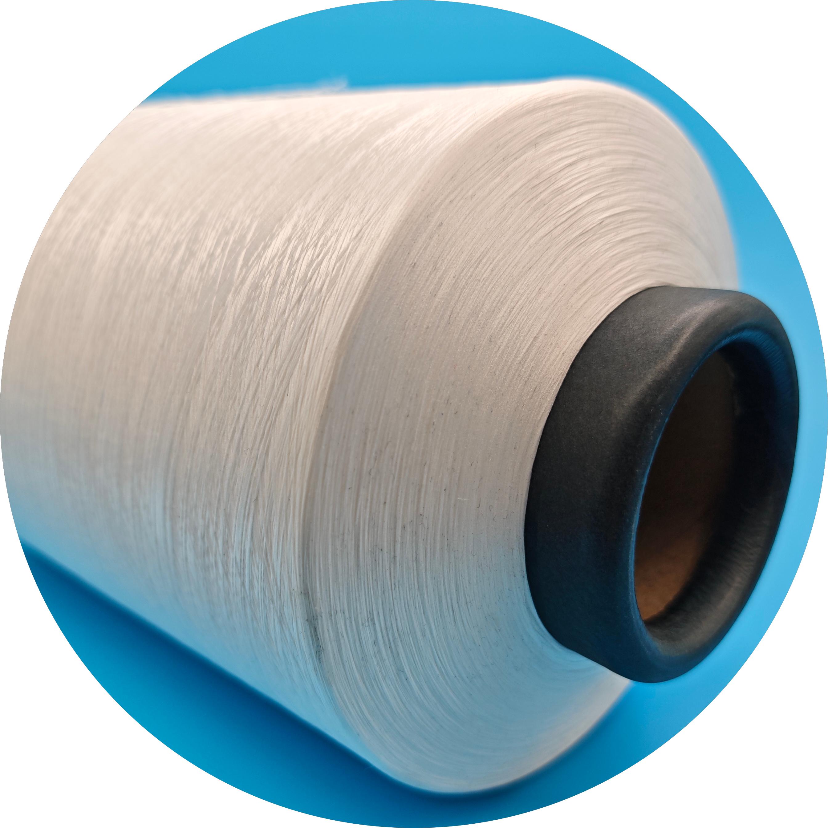 GRS Recycled Polyester DTY Filament Yarn for Weaving