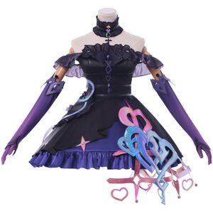 Kit Costume Cosplay Linkage Echo Glory King Cool Lomi Heart, Abito per Giochi di Ruolo Animati, Componenti in Poliestere per Donne Adulte - Product Image 1