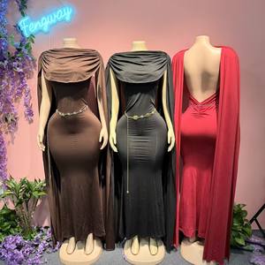 Nouvelle Robe Longue de Soirée Sexy à Capuche et Dos Nu, Collection Printemps 2026, Qualité Supérieure, Design Tendance - Product Image 2