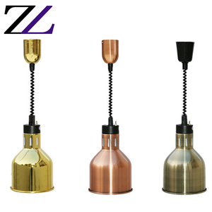 Buffet Restaurant <span class=keywords><strong>cuisine</strong></span> 290mm <span class=keywords><strong>lampe</strong></span> <span class=keywords><strong>chauffante</strong></span> rétractable pour aliments avec ampoules infrarouges de 250 watts <span class=keywords><strong>lampe</strong></span> <span class=keywords><strong>chauffante</strong></span> électrique colorée pour aliments - Product Image 5