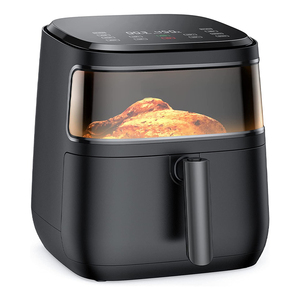 Aifa airfryers สมาร์ท 4 ลิตรไฟฟ้าสมาร์ทดูอาหารภายในสีขาวสีดํา 4L 6L 8L กระจกที่มองเห็นได้ดิจิตอลทอดอากาศ - Product Image 5