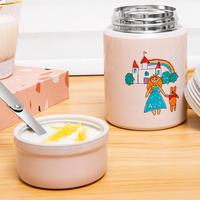 Isotherme isotherme Double paroi en inox pour les enfants, pot isotherme isolé sous vide, Thermos de qualité alimentaire, boîte à Lunch en métal