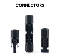 Connecteur MC4 PV 50A 1000V DC pour câble photovoltaïque, étanche IP67, mâle/femelle, pour panneau solaire et système photovoltaïque