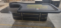 Table de roulette de luxe Casino Jeu de poker Tables Table professionnelle personnalisée