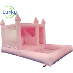 Custom Kids Party Game Bounce House Inflável Jumping Bouncy Castle Para Festa De Casamento Bouncer