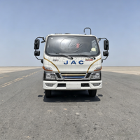 Camion Compacteur de Déchets JAC Junling 8m³ à Prix Abordable, Camion Compacteur Léger Diesel pour Déchets, Charge Arrière, Levage de Bacs, Assainissement