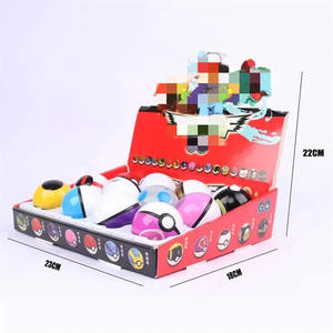 Set di 12 Pokeball in Scatola, Modellini di Gioco, Personaggi Anime, Pocket Monster, Bambole Elfiche, Giocattoli Natalizi per Bambini - Product Image 4