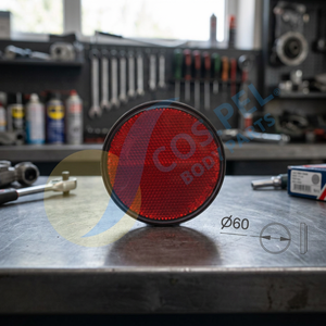 Nouveau COS.PEL. Réflecteur ROUGE - 6,0 cm - Composant Électrique - Product Image 3