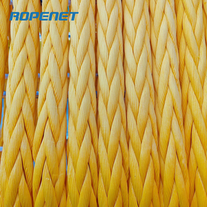 ROPENET HMPE Cuerda Alta 12 Hebras Trenza Línea <span class=keywords><strong>de</strong></span> <span class=keywords><strong>Amarre</strong></span>/Eslinga <span class=keywords><strong>de</strong></span> Elevación Pesada - Product Image 1