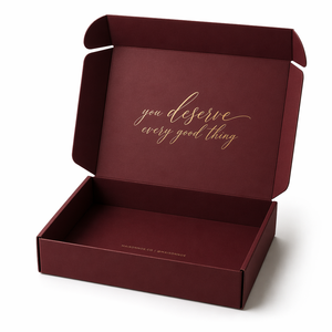 Cajas de Embalaje de Papel Rojo Personalizadas, Cajas de Papel Impresas en Color Azul y Cajas Extra Resistentes para Envíos <span class=keywords><strong>Express</strong></span>, Ideales para Artesanías - Product Image 4