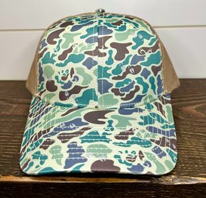 OEM Premium Impreso 6 Panel Estructurado Caza Gorras de béisbol Logotipo personalizado Bordado Pato Camo Sombrero Cuerda Adultos Snapback - Product Image 5