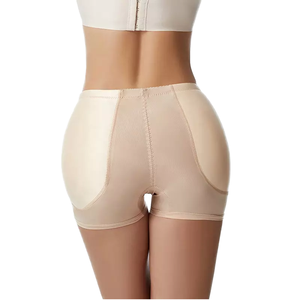 Pantalones Moldeadores de Cintura Alta con Abertura en la Parte Trasera, con Almohadillas para Cadera y Realce de Glúteos, Logotipo Frontal, Control de Abdomen - Product Image 4