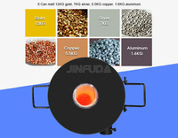 Four de fusion polyvalent à haute température au propane pour la fusion du laiton, de l'aluminium, du cuivre, des métaux ferreux, de l'or et de l'argent