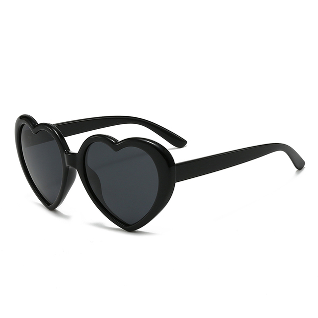 2026 Trendy Love Heart Shaped Polarized Sunglasses Fashion Retro UV400 Protection Unisex Eyewear Bulk Wholesale Custom Logo