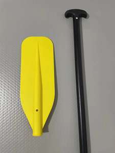 อลูมิเนียมพายเรือคายัคพายเรือแคนู 50 ''พายพายลอยเรือที่ถอดออกได้ปลายคู่ - Product Image 3