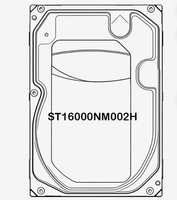ST16000NM002H 16TB SATA HDD Originale Nuovo Disco Rigido Enterprise da 16TB 256MB 7200RPM 3.5"