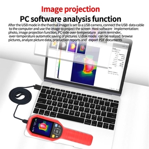 กล้องถ่ายภาพความร้อนอินฟราเรดดิจิตอล WiFi รุ่น UNI-T UTi165b สำหรับอุตสาหกรรม ช่วงอุณหภูมิ -10~400 องศาเซลเซียส ประเภทสินค้า อุปกรณ์ทดสอบ - Product Image 5